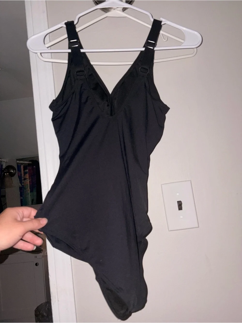 Hollister Black One-Piece Swimsuit